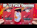 We openen TWINTIG OP-13 Sleeved Booster Packs!