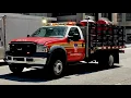 SUPER RARE FDNY PURPLE K 33 BOWERY BOYS Transported by Engine 33 Responding