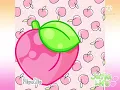 Orange and Pink Peach Butt and Fart