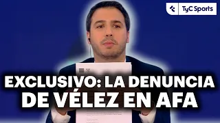La DENUNCIA de VELEZ ante AFA para QUEDARSE con LOS PUNTOS ante BOCA 📝🇦🇷🏆