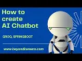 Build an AI Chatbot with Java Spring Boot Groq - Step-by-Step Guide