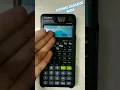 casio fx-991 es plus calculator convert any number normal to scientific number