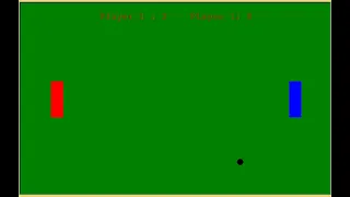 Simple Ping Pong Game Multiplayer using turtle in Python