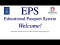 EPS Overview - Educational Passport System from LACOE