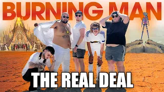 BRITISH LADS try BURNING MAN for the FIRST TIME 2024
