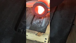 Pouring Molten Copper