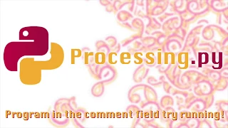 Python Art BezierLine Processing py