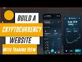 How to Create Cryptocurrency Investment Website with Trading View in 2023
