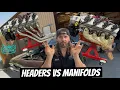 Stock LS manifolds vs Long Tube Headers Which Sounds Better Flashark x Pypes