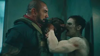 Army Of The Dead Dave Bautista Vs Zombies Fight Scene 