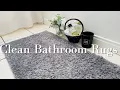 How To Clean A Bathroom Rug Bathroom Rug Deep Cleaning Tutorial