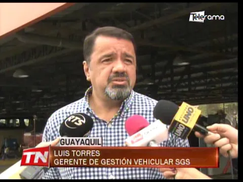 Ausencia de automotores en patios de revisión técnica vehicular en Diciembre