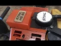 stihl hs 85 carburetor repair hs 85 carb install