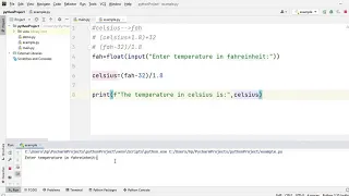 Python Program to Convert Temperature from Celsius to Fahrenheit Python Temperature Conversion