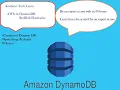 AWS14 DynamoDB RedShift Elasticache