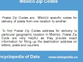 Mexico Postal Codes Lookup