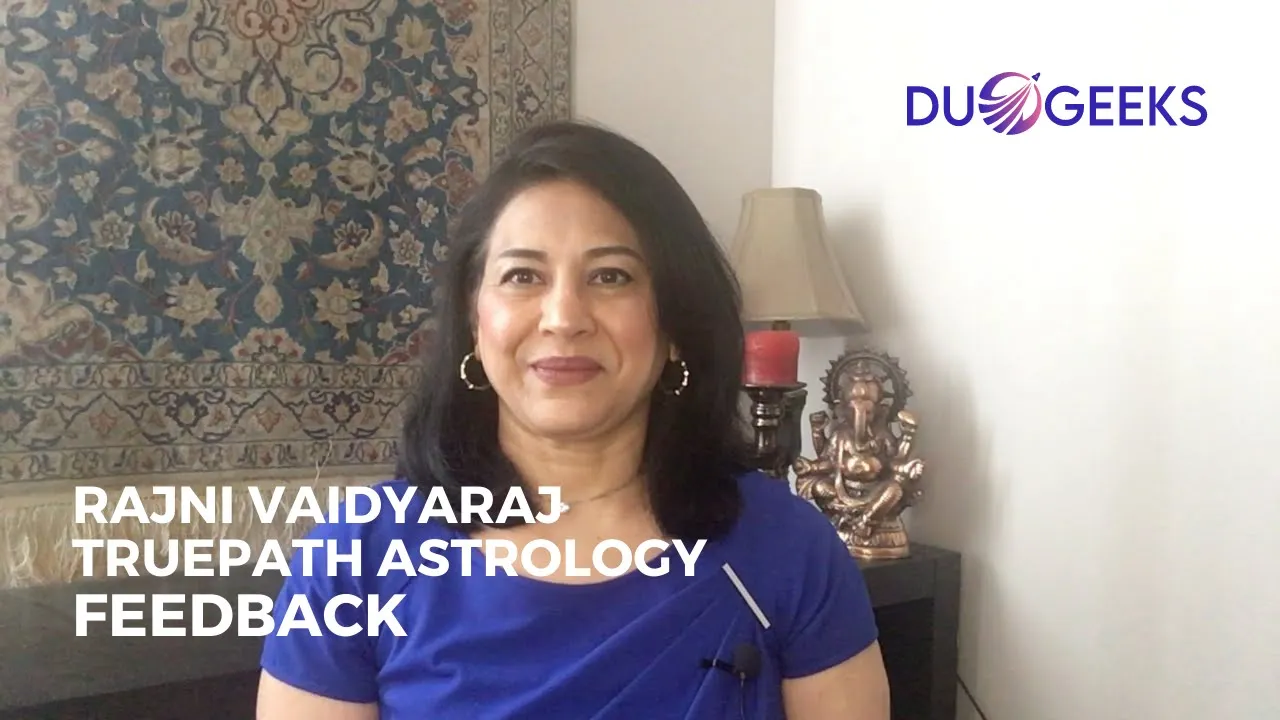 Rajni Vaidyaraj testimonial