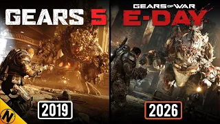 Gears of War E-Day vs Gears 5 | Direct Comparison
