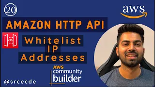 Whitelist IP addresses within HTTP API Lambda Authorizer - Amazon HTTP API tutorial p20