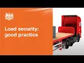 Load securing good practice