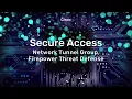 Cisco Secure Access Network Tunnel Group Cisco Secure Firewall