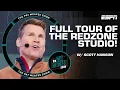 Scott Hanson gives a BEHIND-THE-SCENES TOUR of the NFL RedZone studio The Pat McAfee Show