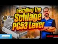 Locksmith Ledger Trusted Tool Review - Schlage PC Series Lever Lock Installation With Wayne Winton