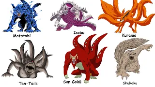 every tailed beast from naruto