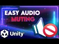 How to create easy Mute button in UNITY Unity tutorial