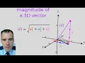 Finding Magnitude to Normalize Vectors