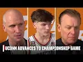 Dan Hurley Braylon Mullins Brad Underwood react to Illinois-UConn ESPN College Basketball