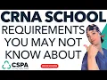 CRNA School Requirements That You May Not Know About