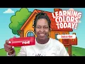 Learning the Color Red for Preschool Fun Objects Easy Color Practice