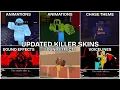 EVERY UPDATED KILLER SKIN | Roblox Forsaken Nosferatu Update