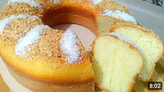 كيك الماء الي غيدير ضجة🏃 بحال المخبزات 😍 بدون حليب ولا ياغورت بمكون
