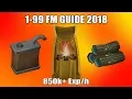 1-99 Firemaking Guide 2018 Fast AFK Methods Runescape 3