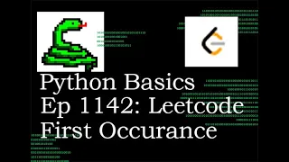 Python Basics Tutorial LeetCode 28 First Occurrence