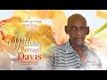 Celebration of Life - WILLIAM BERNARD DAVIS