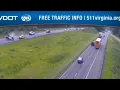 VDOT Traffic Camera Captures Rollover Crash in Fauquier VA