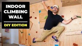 Can You Build an Indoor Rock Climbing Wall?
