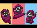 오겜 진행요원의 일상 [Squid Game Pink Soldiers daily life]