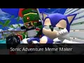 Doing random stuff with Sonic Adventure meme maker mod