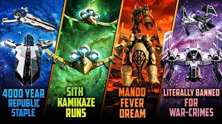 The Good, Bad & the Ugly of Old Republic Starfighter Design