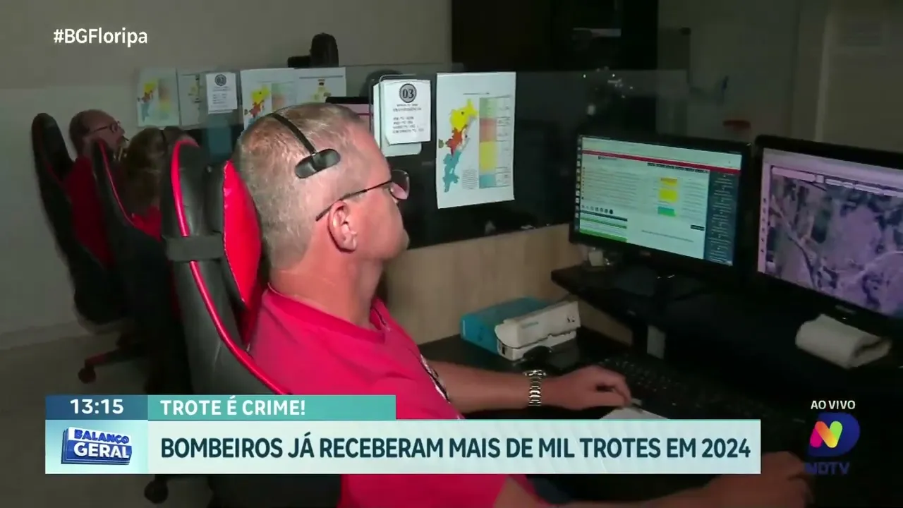 Bombeiros de SC registram aumento alarmante de trotes: mais de mil em 2024