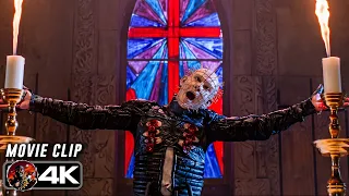 HELLRAISER III | Pinhead Desecrates the Church (1992) Movie CLIP 4K