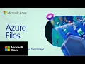 Azure Files simple secure cloud and AI ready file storage