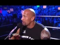 Rock Concert - The Rock Sings To John Cena On Raw 2012 HD
