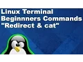 Linux Terminal for Beginners Commands 5 Redirect Actions with cat