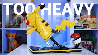 LEGO Pikachu sure is wobbly