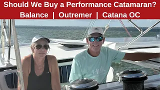 ARE WE BUYING A NEW PERFORMANCE CATAMARAN?  ANNAPOLIS BOAT SHOW TOURS – PART 1